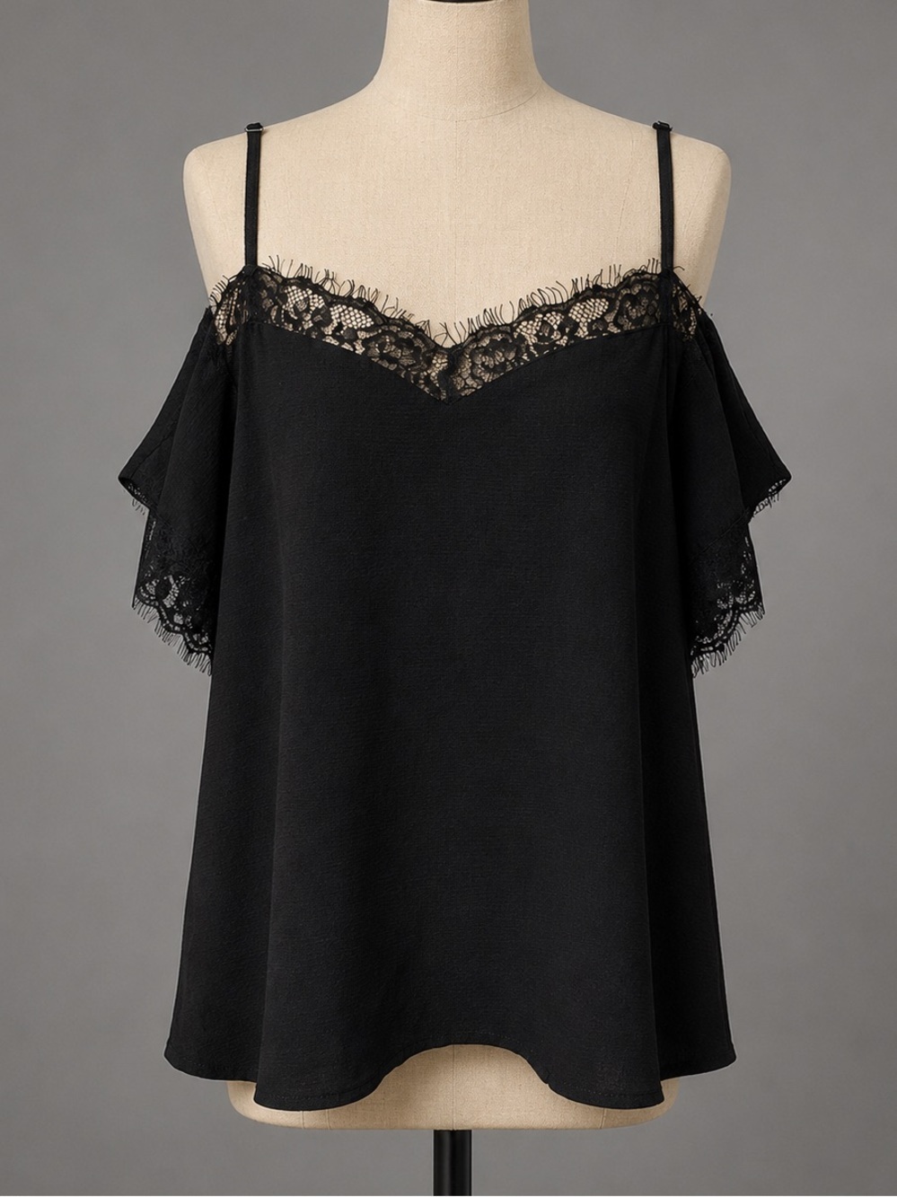 Paper Crane Steampunk Cold Shoulder Top